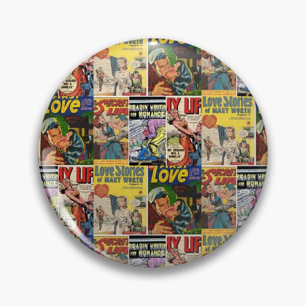 Item preview, Oldish Vintage Romance Comics Montage Set #4 designed and sold by Krispsm.