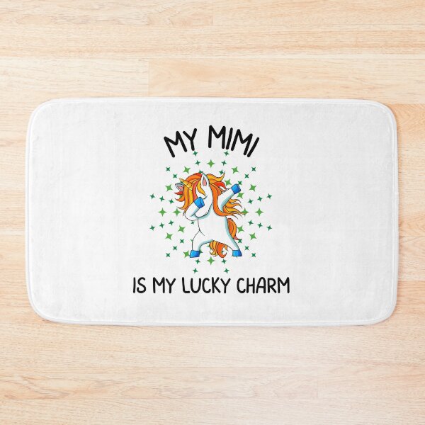 Item preview, My Mimi is my lucky charm, Fun print for Mimi's and grandkids who like St. Paddy's day, dabbing unicorns and being awesome designed and sold by Auntieck.