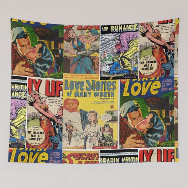 Item preview, Oldish Vintage Romance Comics Montage Set #4 designed and sold by Krispsm.