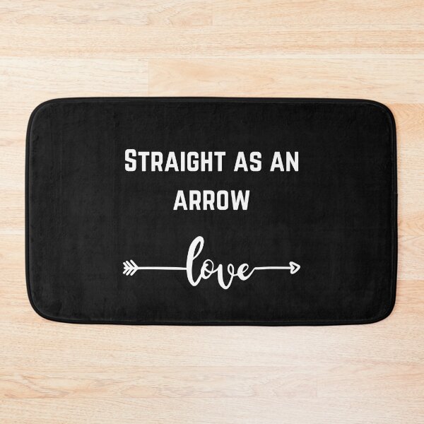 Item preview, Straight As An Arrow Love White Design designed and sold by LGbubble.
