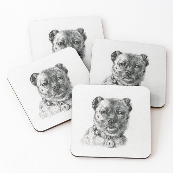 Item preview, Dog head with a collar  designed and sold by Body-and-nature.