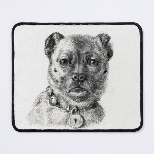 Item preview, Dog head with a collar designed and sold by Body-and-nature.