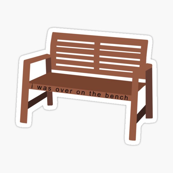 "John Mulaney "I was over on the bench."" Sticker for Sale by trobed