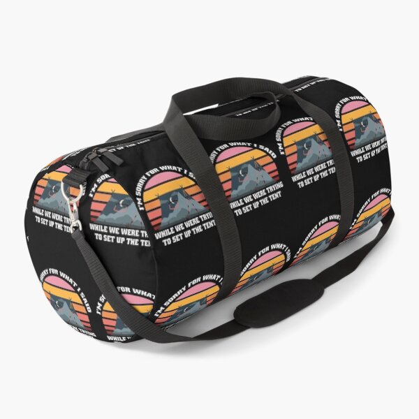 Item preview, Retro Camping Tent I'm Sorry For What I Said Funny Camper product designed and sold by Merchking1.