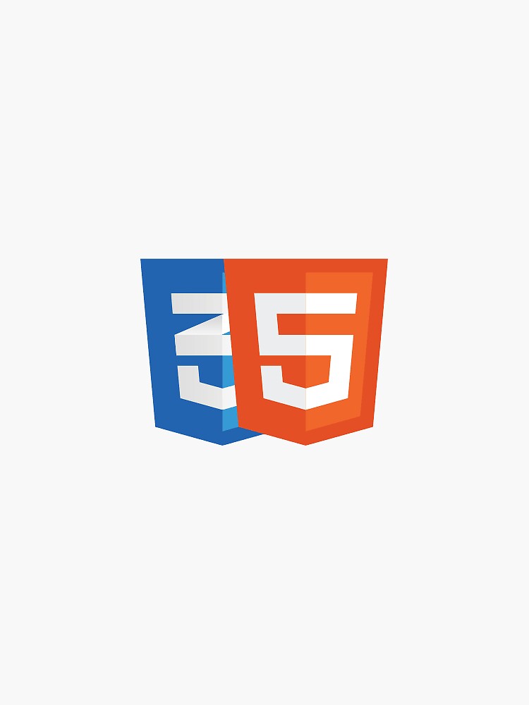 "HTML-CSS" Sticker for Sale by kiknag | Redbubble