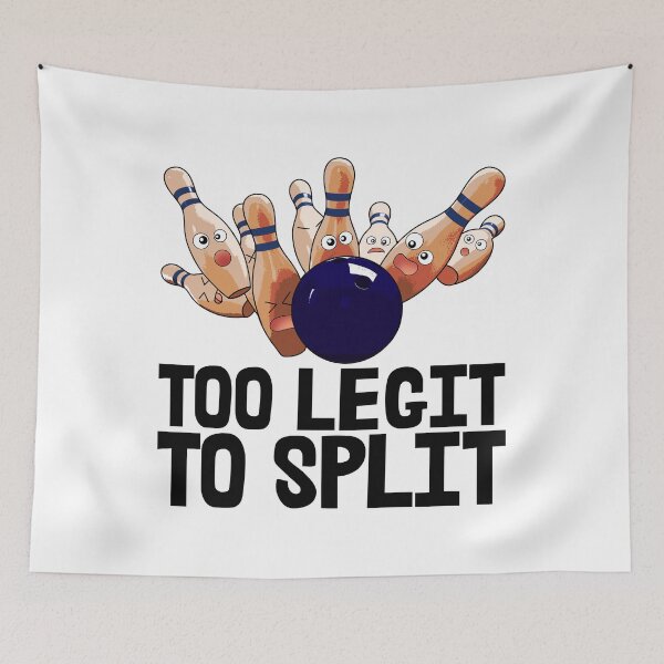 Item preview, Too Legit To Split Bowlers designed and sold by Bendthetrend.