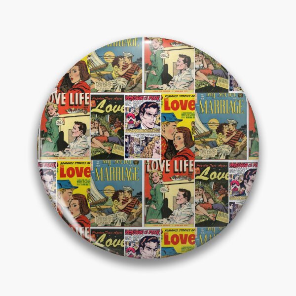 Item preview, Oldish Vintage Romance Comics Montage Set #5 designed and sold by Krispsm.