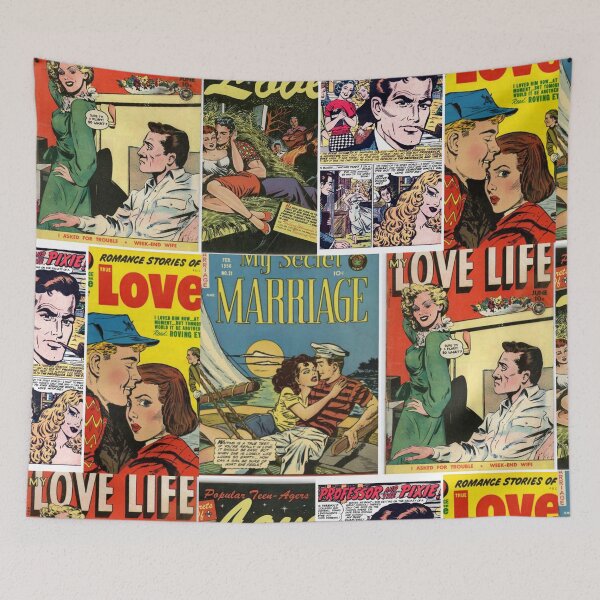 Item preview, Oldish Vintage Romance Comics Montage Set #5 designed and sold by Krispsm.