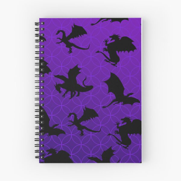 Item preview, Large Dragon Print on Purple designed and sold by PinHookPrincess.