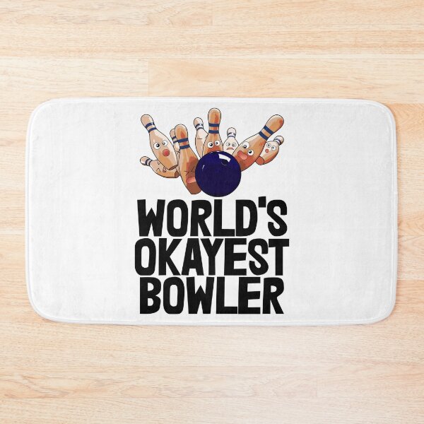 Item preview, World's Okayest Bowlers designed and sold by Bendthetrend.