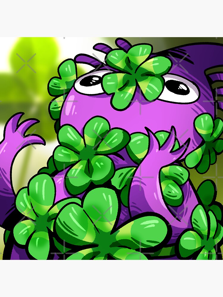 Thumbnail 3 of 3, Sticker, Purple Pikmin Decor designed and sold by Alicaido.