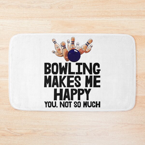 Item preview, Bowling Makes Me Happy designed and sold by Bendthetrend.