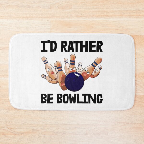 Item preview, I'd Rather Be Bowling designed and sold by Bendthetrend.