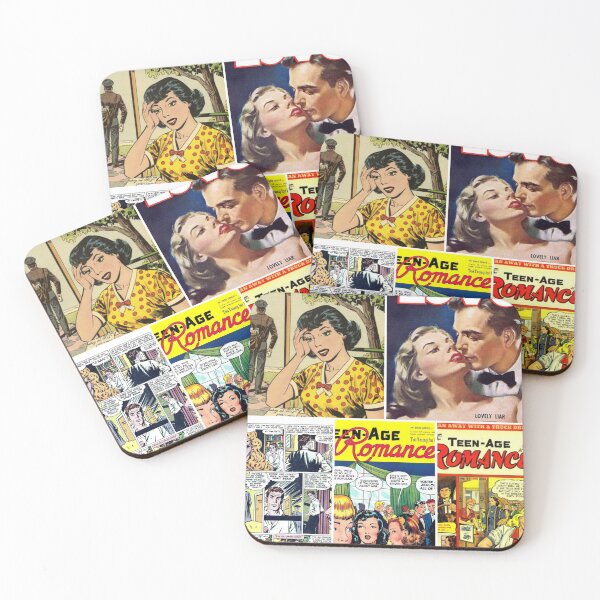 Item preview, Oldish Vintage Romance Comics Montage Set #6 designed and sold by Krispsm.