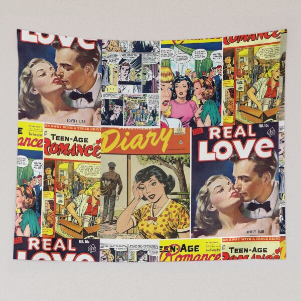 Item preview, Oldish Vintage Romance Comics Montage Set #6 designed and sold by Krispsm.
