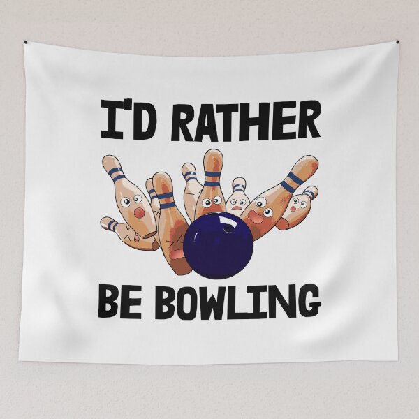 Item preview, I'd Rather Be Bowling designed and sold by Bendthetrend.