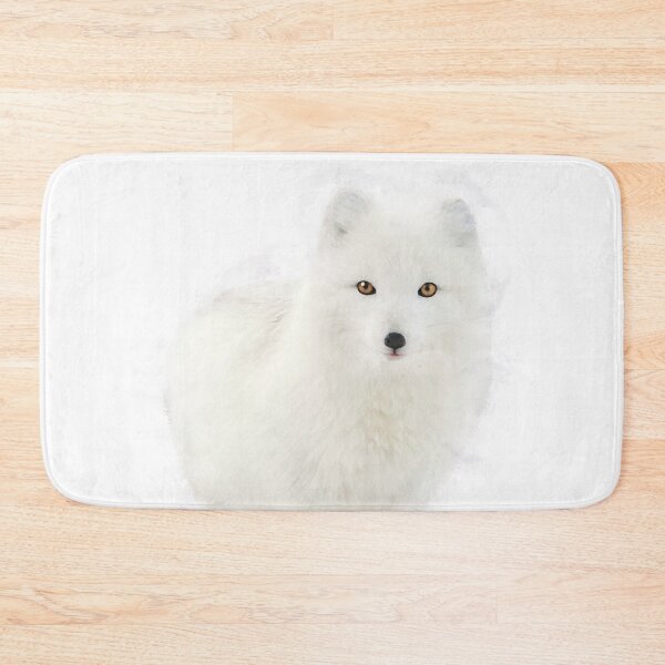 Item preview, Arctic Fox Watercolour Artwork  designed and sold by Typeglyphs.
