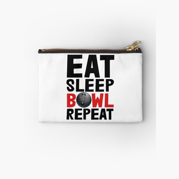 Item preview, Eat Sleep Bowl Repeat designed and sold by Bendthetrend.