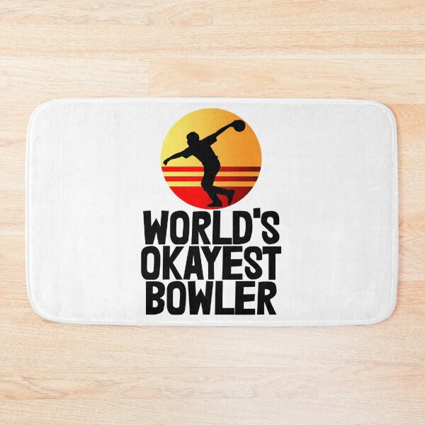 Item preview, World's Okayest Bowler designed and sold by Bendthetrend.