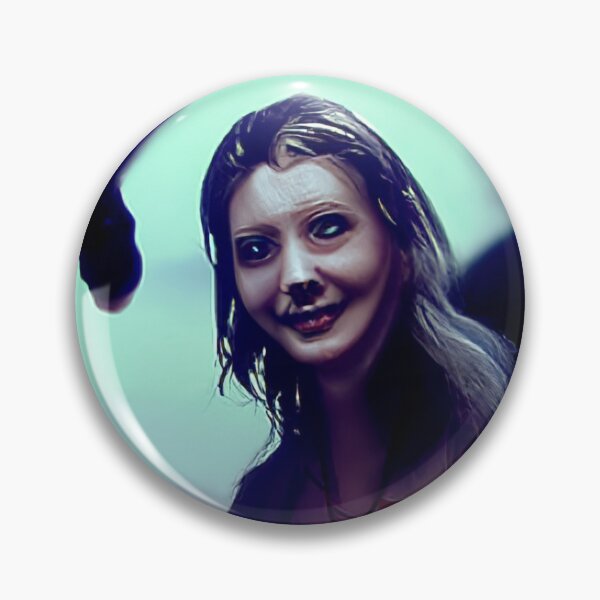 Item preview, a sinister, smiling young woman designed and sold by kiertwice.