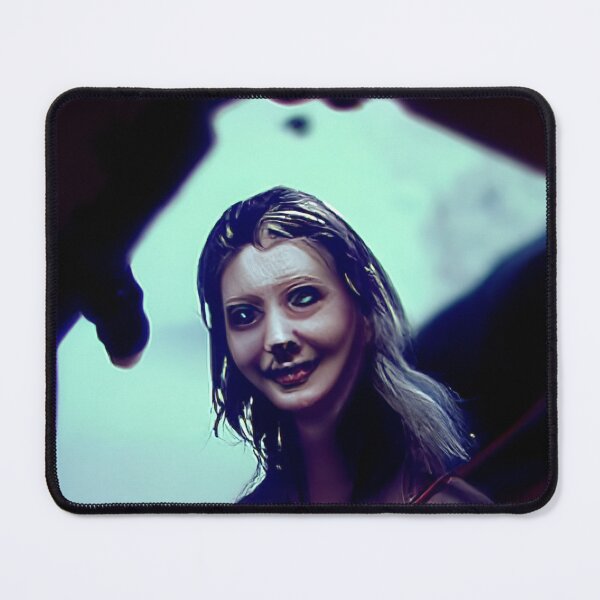 Item preview, a sinister, smiling young woman designed and sold by kiertwice.