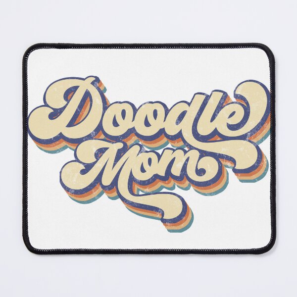 Item preview, Doodle Mom Retro Vintage designed and sold by Wiggle-Butts.