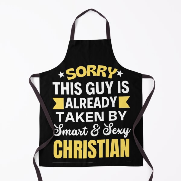 Item preview, Sorry This Girl Is Already Taken By Smart & Sexy Christian - Funny Valentine Sayings designed and sold by chetan786.