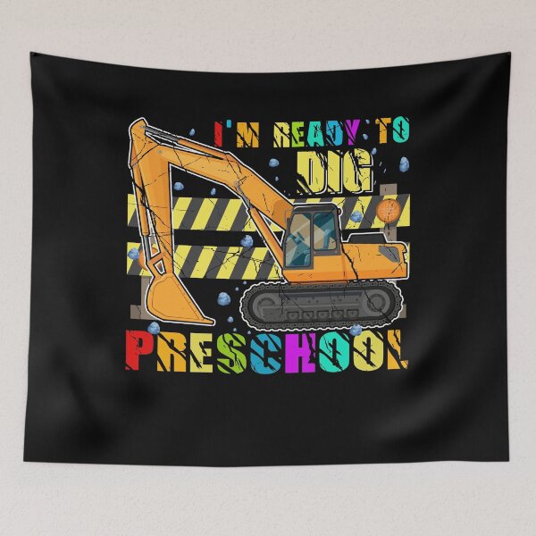 Item preview, Ready To Dig Preschool Construction Back To School Men Boys designed and sold by moonligh1996.