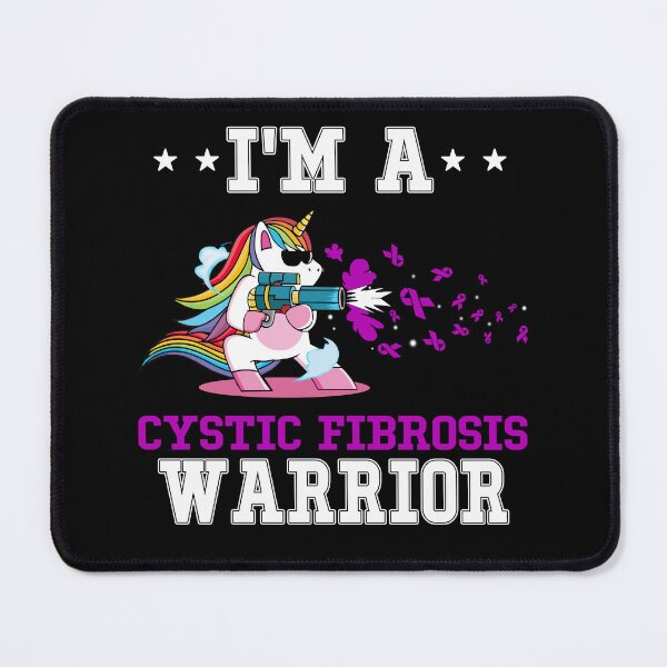 Item preview, Funny Unicorn I'm A Cystic Fibrosis Warrior designed and sold by heppenp.