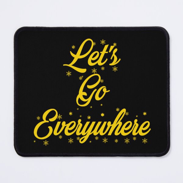Item preview, Let's Go Everywhere - Adventure Lover | Back To Nature designed and sold by Delandor.