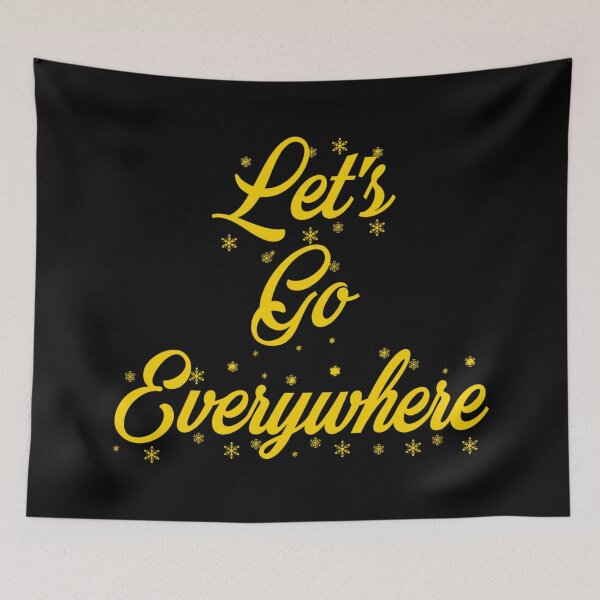 Item preview, Let's Go Everywhere - Adventure Lover | Back To Nature designed and sold by Delandor.