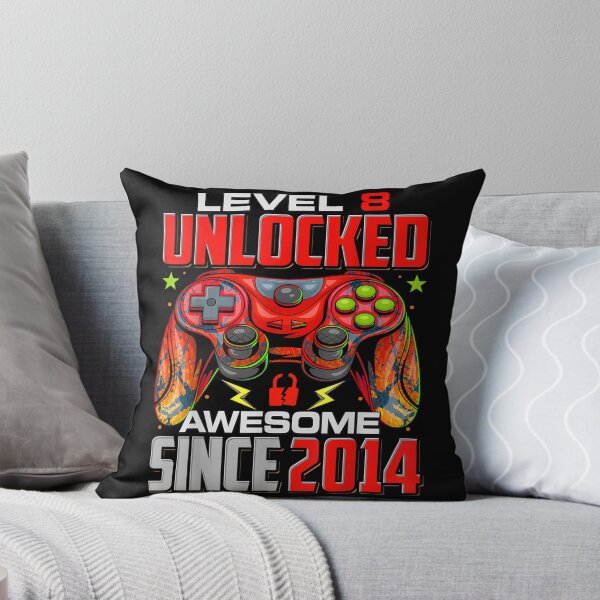 Item preview, Level 8 Unlocked Awesome Since 2014 8th Birthday Gaming designed and sold by moonligh1996.