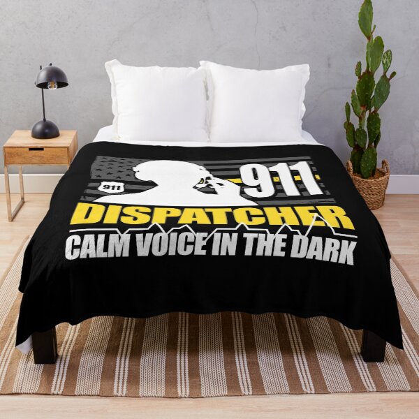 Item preview, 911 Dispatcher Calm Voice In The Dark designed and sold by TopDawgDesigns.