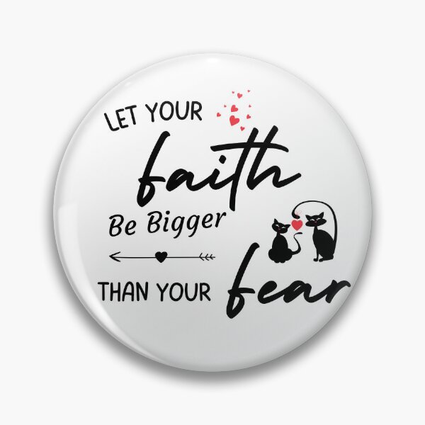 Item preview, Let Your Faith Be Bigger Than Your Fear T-Shirt designed and sold by SuccessSK.