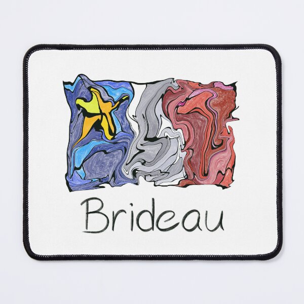 Artikelvorschau, Acadian Flag flüssiges Mosaik Pastell Buntglas Brideau entworfen und verkauft von ColoursOfFrance.
