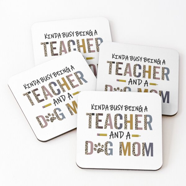 Item preview, A Teacher And A Dog Mom designed and sold by melindadblacks.