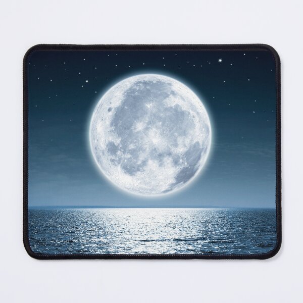 Item preview, Moon at Night over the Ocean, lunar collector designed and sold by LGMmugsdesign.