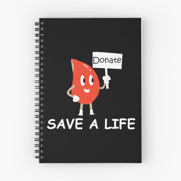 Artikelvorschau, Spende Blut, rette ein Leben entworfen und verkauft von TopDawgDesigns.