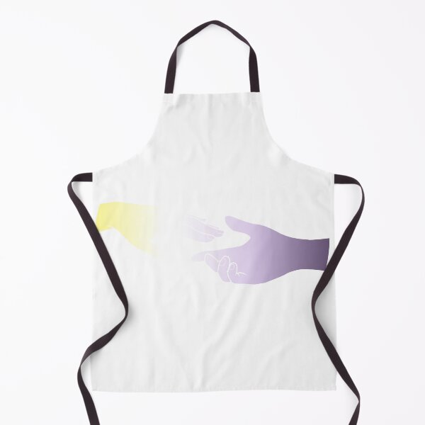Item preview, nonbinary flag hands  designed and sold by DoesArtAndStuff.