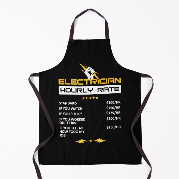 Item preview, Electrician Hourly Rate designed and sold by KathrineSandnes.