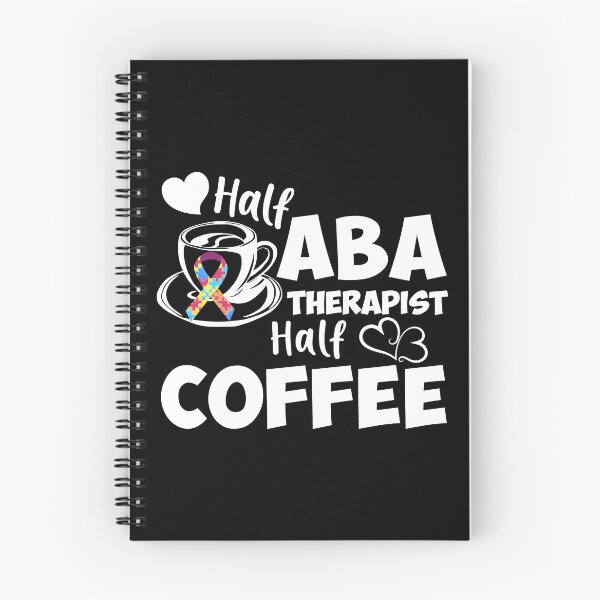 Item preview, Half ABA Therapist Half Coffee Gift designed and sold by TopDawgDesigns.