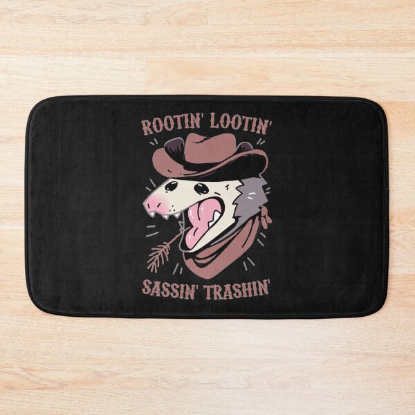 Item preview, Rootin Lootin Sassin Trashin - Divertido vaquero Rootin Tootin Possum   designed and sold by LaBleuBoutiq.