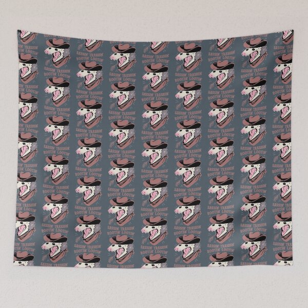 Item preview, Rootin Lootin Sassin Trashin - Funny Rootin Tootin Possum Cowboy   designed and sold by LaBleuBoutiq.
