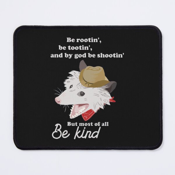 Item preview, Opossum Cowboy Advice Cross Stitch Pattern - Western Yee Haw -  Possum Scream Meme    designed and sold by LaBleuBoutiq.