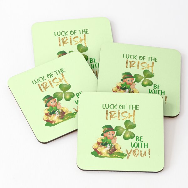 Item preview, Luck of the Irish Be With You!! (on Lt. Green) designed and sold by PawsitiveMum.