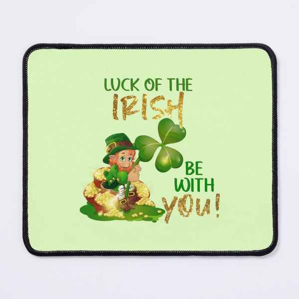 Item preview, Luck of the Irish Be With You!! (on Lt. Green) designed and sold by PawsitiveMum.