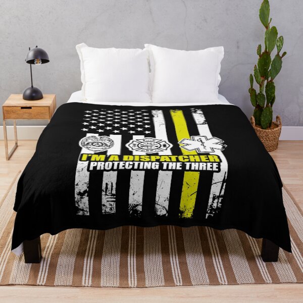 Item preview, I'm A Dispatcher Protecting The Three 911 designed and sold by TopDawgDesigns.
