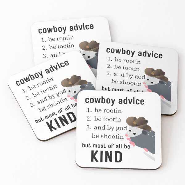 Item preview, Cowboy Advice Meme Design for Memers 0.9   designed and sold by LaBleuBoutiq.