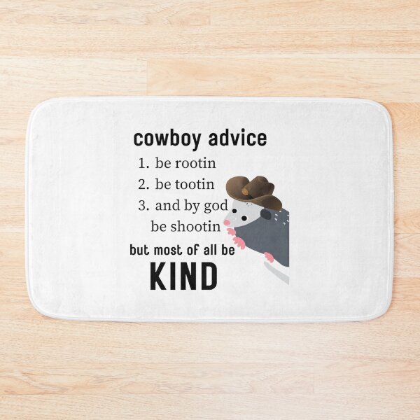 Item preview, Cowboy Advice Meme Design for Memers 0.9   designed and sold by LaBleuBoutiq.