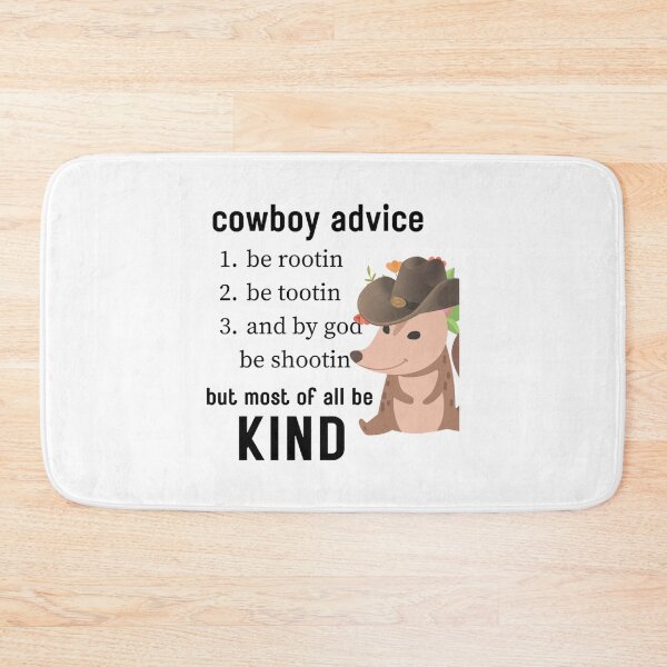 Item preview, Cowboy Advice Meme Design for Memers 0.7   designed and sold by LaBleuBoutiq.